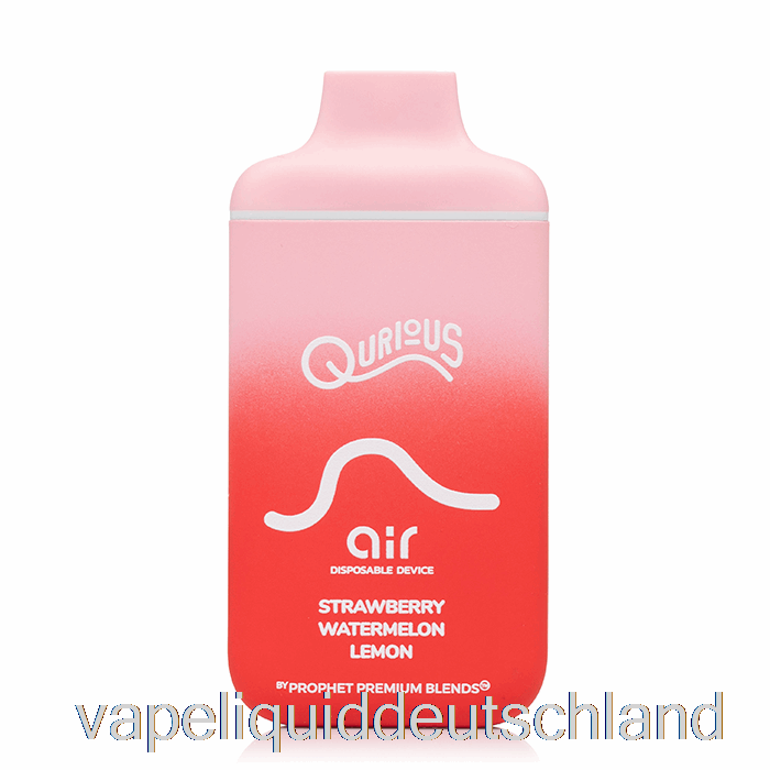 Qurious Air 6000 Einweg-Erdbeer-Wassermelonen-Zitronen-Vape Deutschland